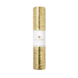Talking Tables Bordslöpare Guld & Glitter - Modern Metallics