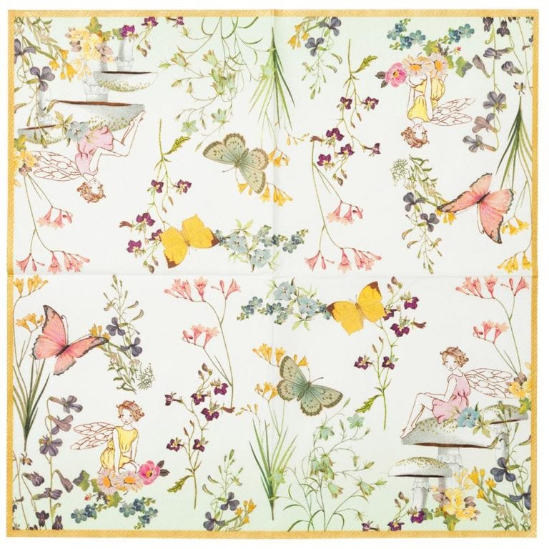 Talking Tables Servetter Liten Älva 33x33 cm 20 st - Truly Fairy - Bild 3
