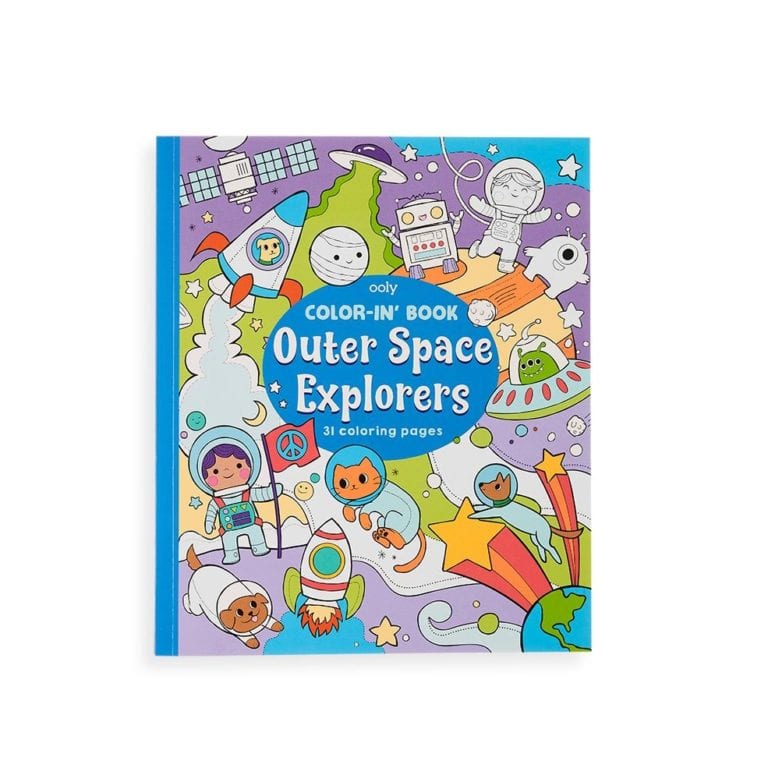 OOLY Målarbok Outer Space Explorers - Bild 2