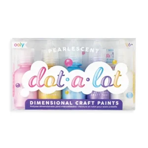 OOLY 3D-liner Dot-A-Lot Pearlescent - Set om 5