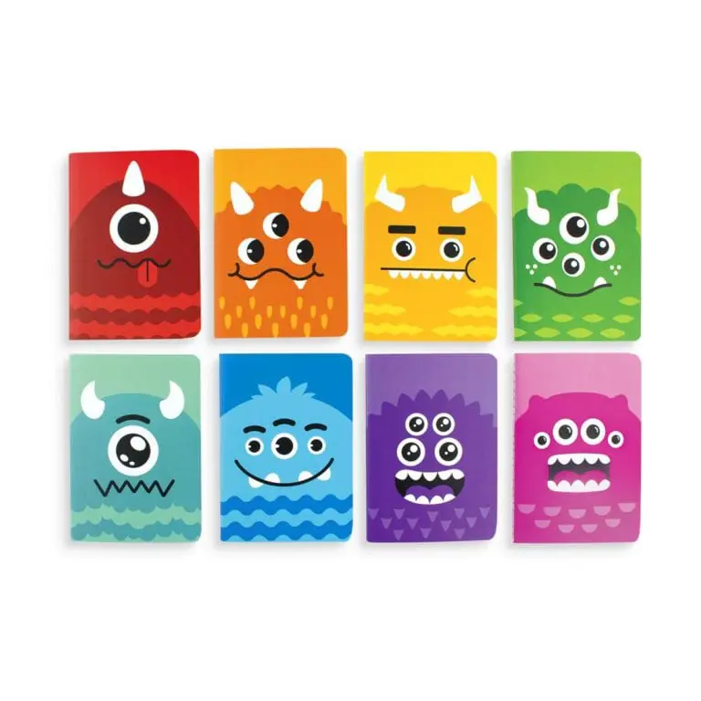 OOLY Anteckningsbok Pocket Pal Journals Monsters 8 st - Bild 5