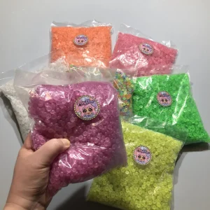 Pärlor G.I.D Glow Fishbowl Beads 500 gram - 7 Färger