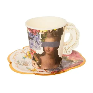 Pappersmuggar Med Fat 12-pack Vintage Kintsugi