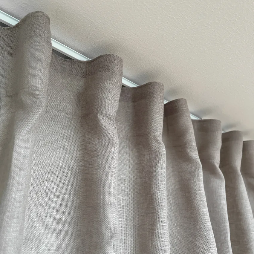 Gardinlängd LISA 2-pack 140x280cm 55% lin - Bild 9