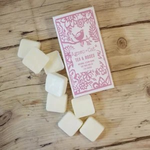 Agnes+Cat Vegan Doftvax Soja Grönt Te & Ros 8 st 160 g