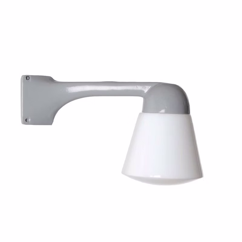 Funkis Hörn 90 Grå – Koniskt Opal