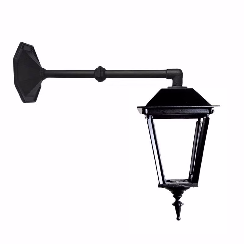 Herrgårdslampa Med 4-Kantigt Lykthus