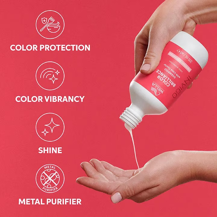 Wella Professionals Invigo Brilliance Color Protection Shampoo for Coarse Hair 300 ml - Bild 3