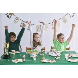 Talking Tables Girlang Fotboll - Party Champions