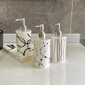 Tvåldispenser mönstrad