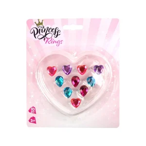 10-pack Prinsessringar