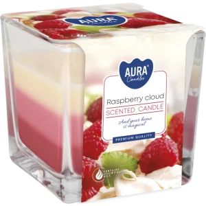 Rainbow Jar Candle - Raspberry Cloud