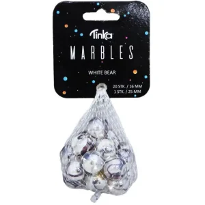 Spelkulor 20+1 White Bear