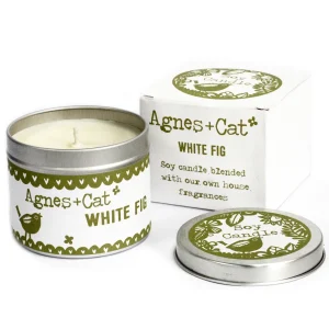Agnes & Cat  doftljus sojavax - White Fig 200gm