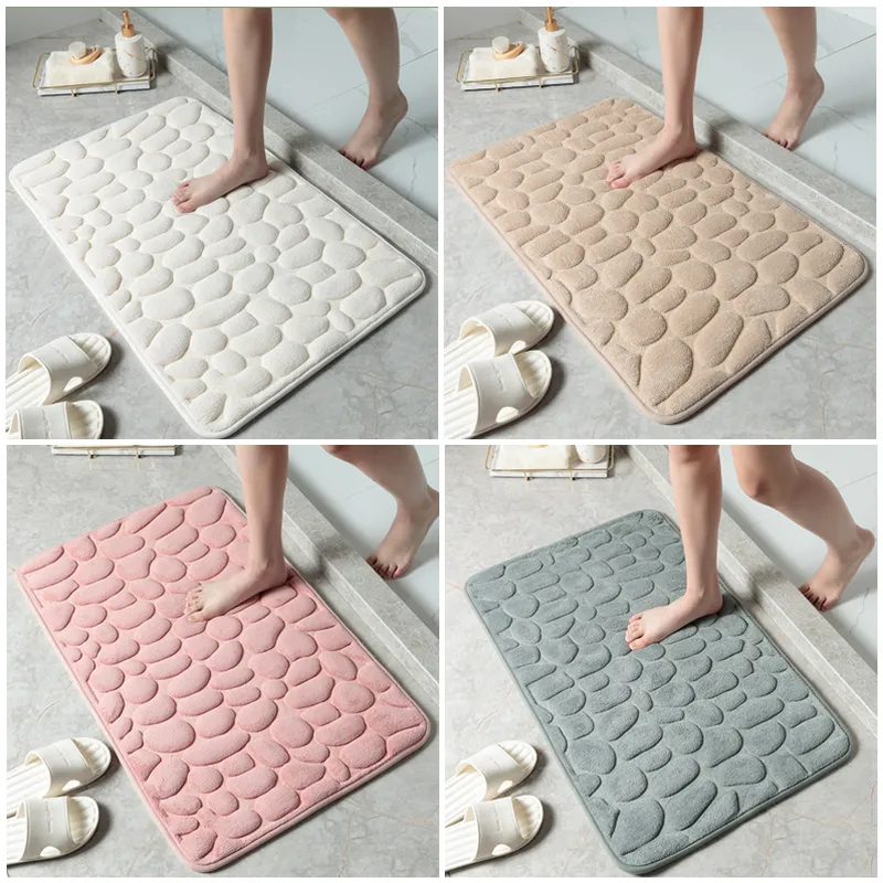 Absorberande badrumsmatta