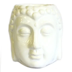 Ancient Wisdom Aromalampa Buddha - White